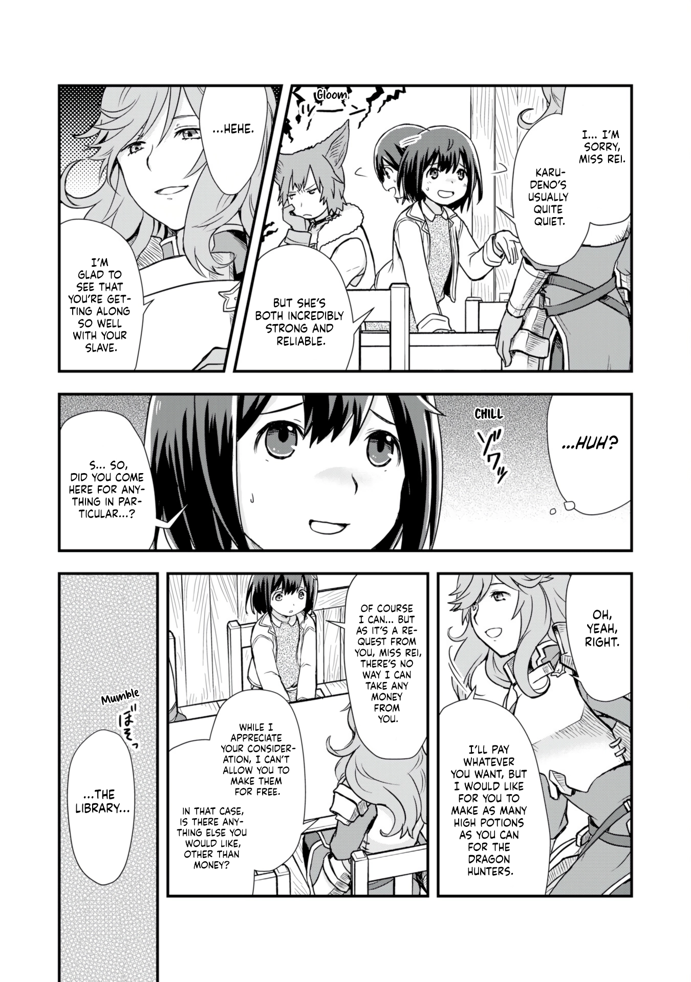 Read I Saved Myself With Potions chapter 9 image 25 on Lezhin