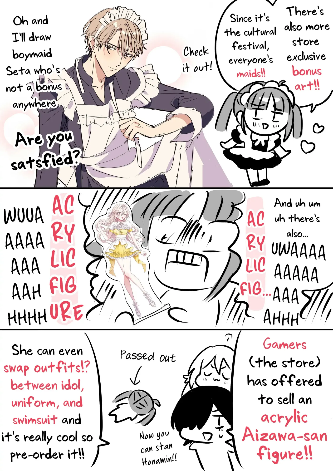 I See You, Aizawa-san! Chapter 17.4 page 6 - 