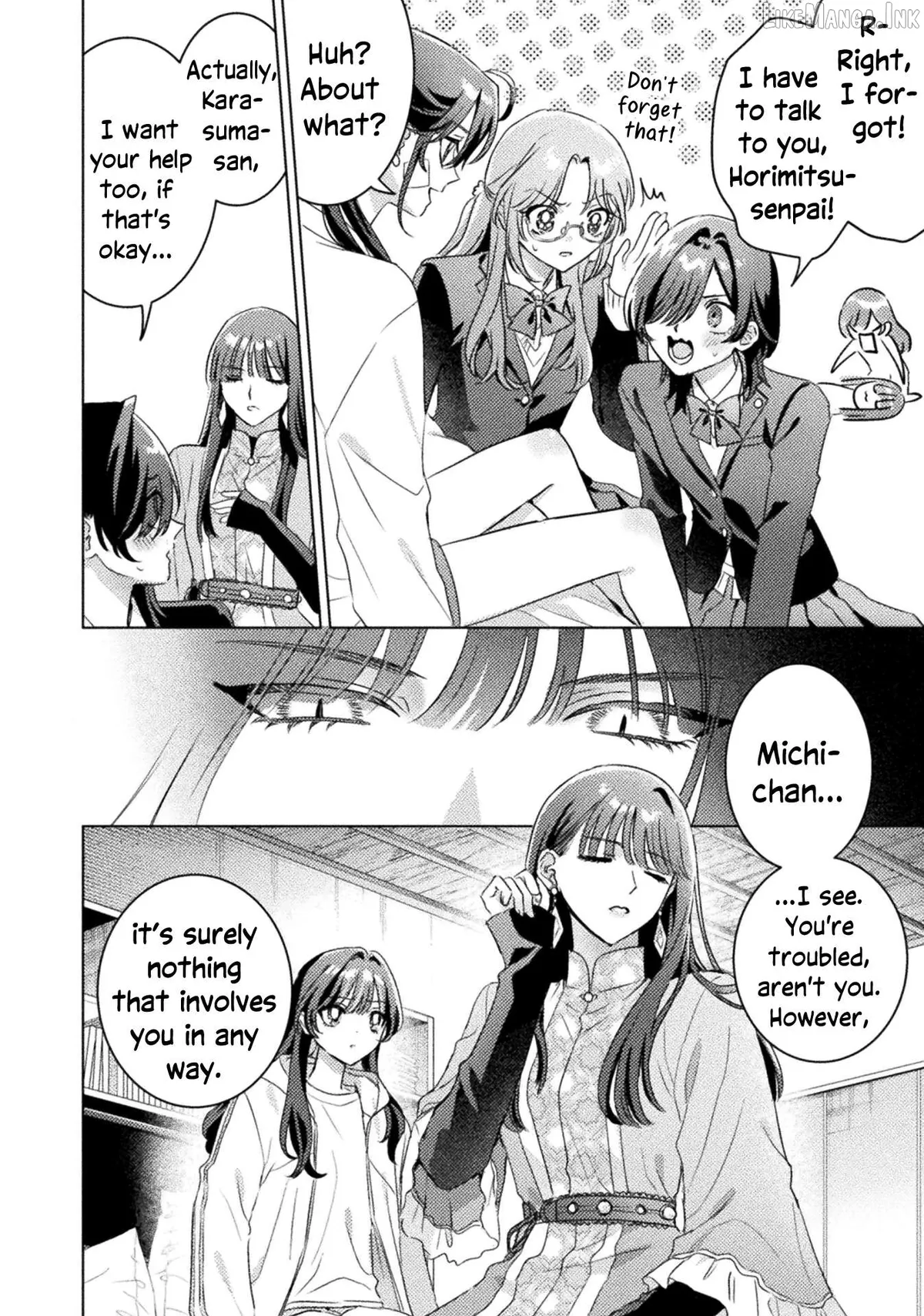 I See You, Aizawa-san! Chapter 33 page 14 - 