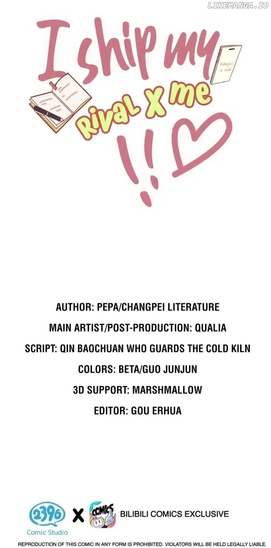 Read I Ship My Rival x Me chapter 102 image 1 on Lezhin