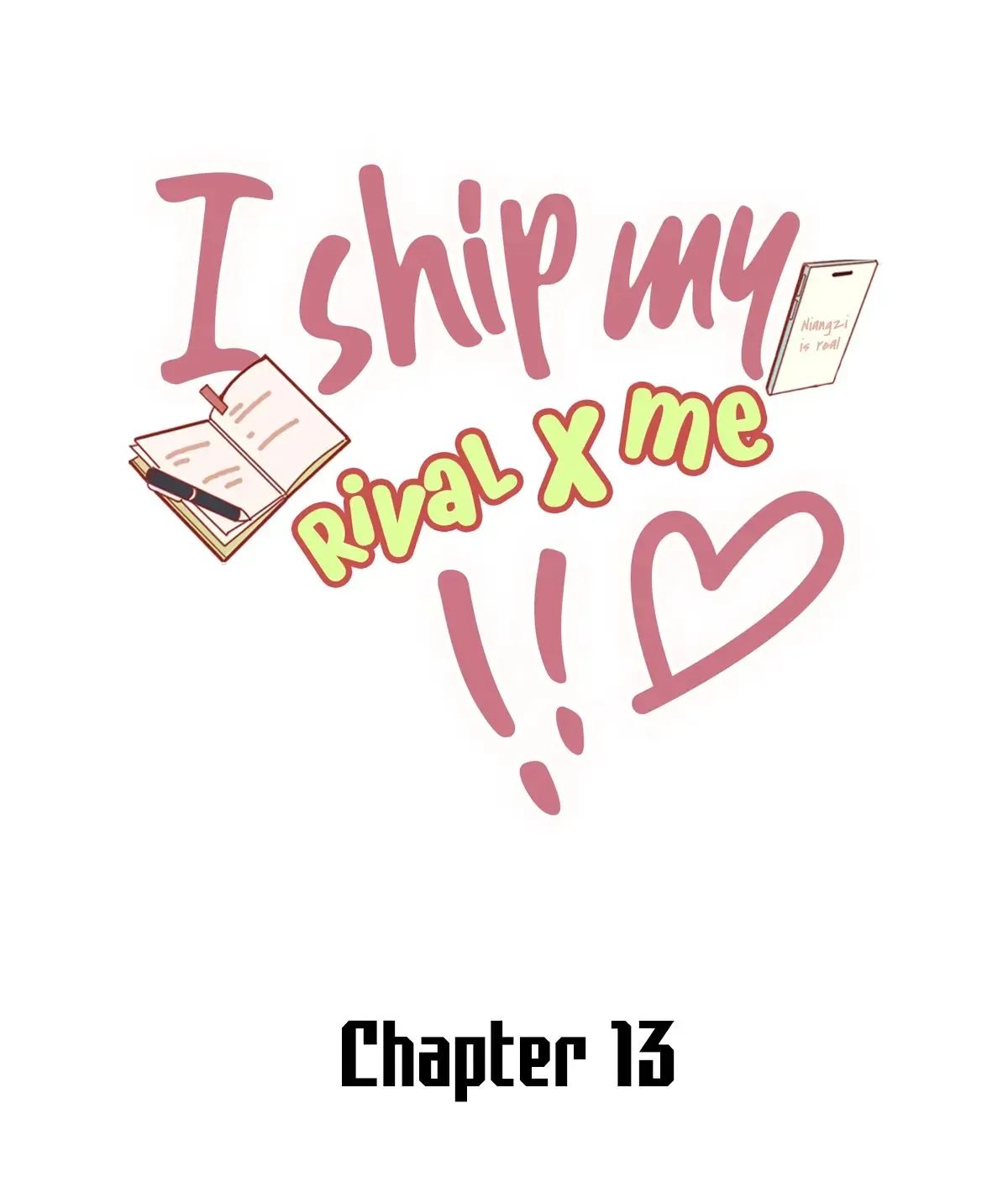 Read I Ship My Rival x Me chapter 13 image 1 on Lezhin