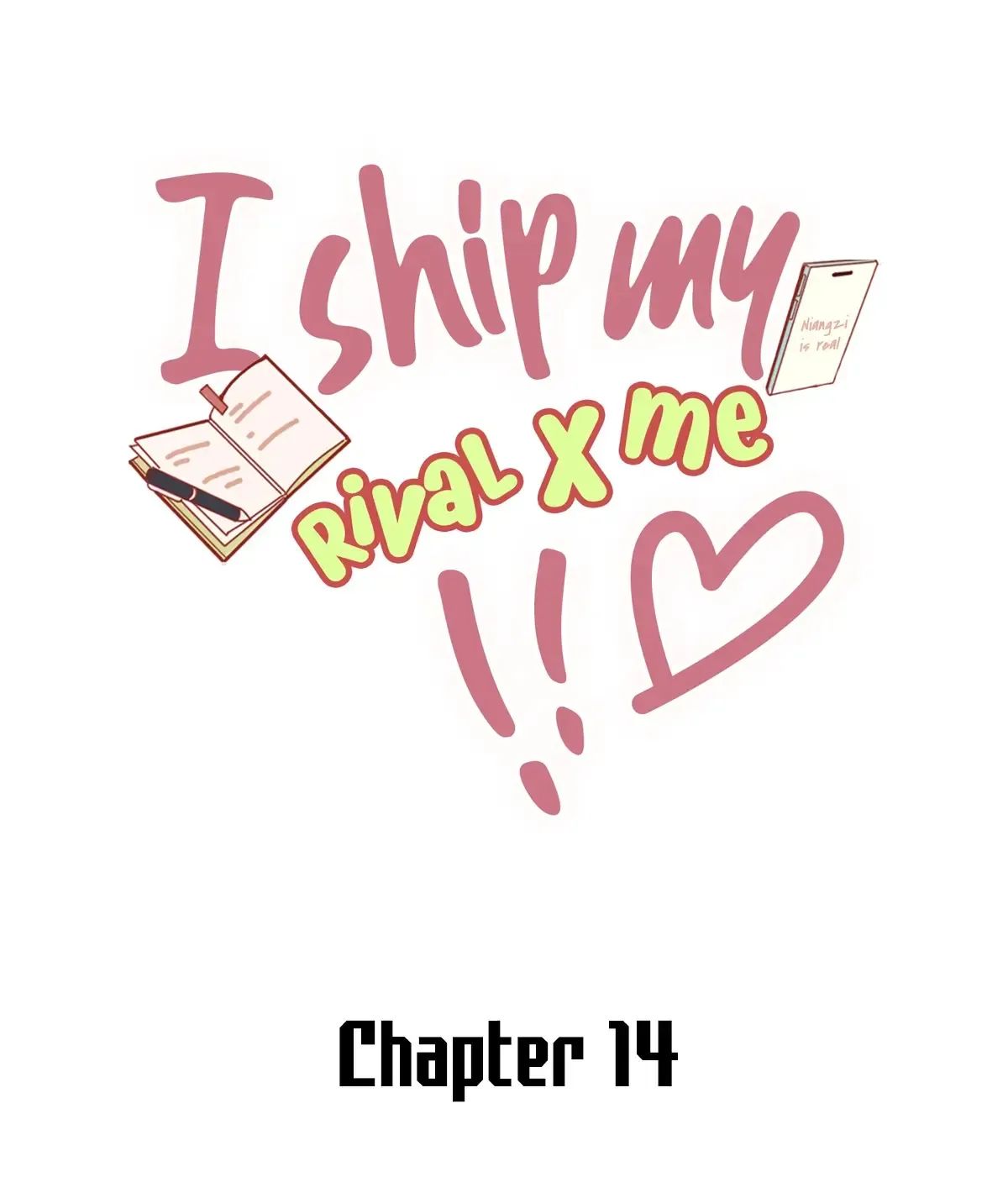 Read I Ship My Rival x Me chapter 14 image 1 on Lezhin