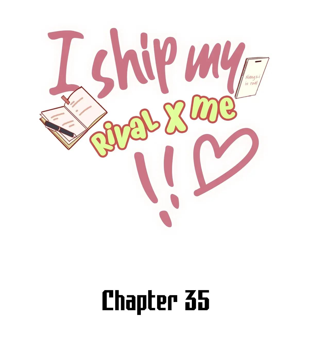 Read I Ship My Rival x Me chapter 35 image 1 on Lezhin