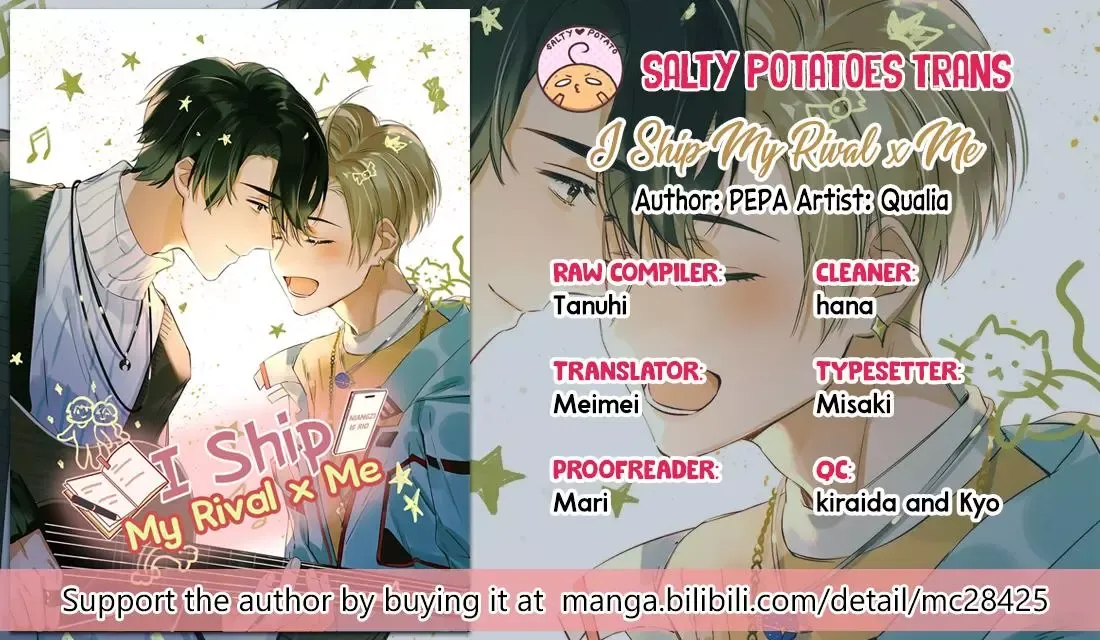 Read I Ship My Rival x Me chapter 4 image 2 on Lezhin