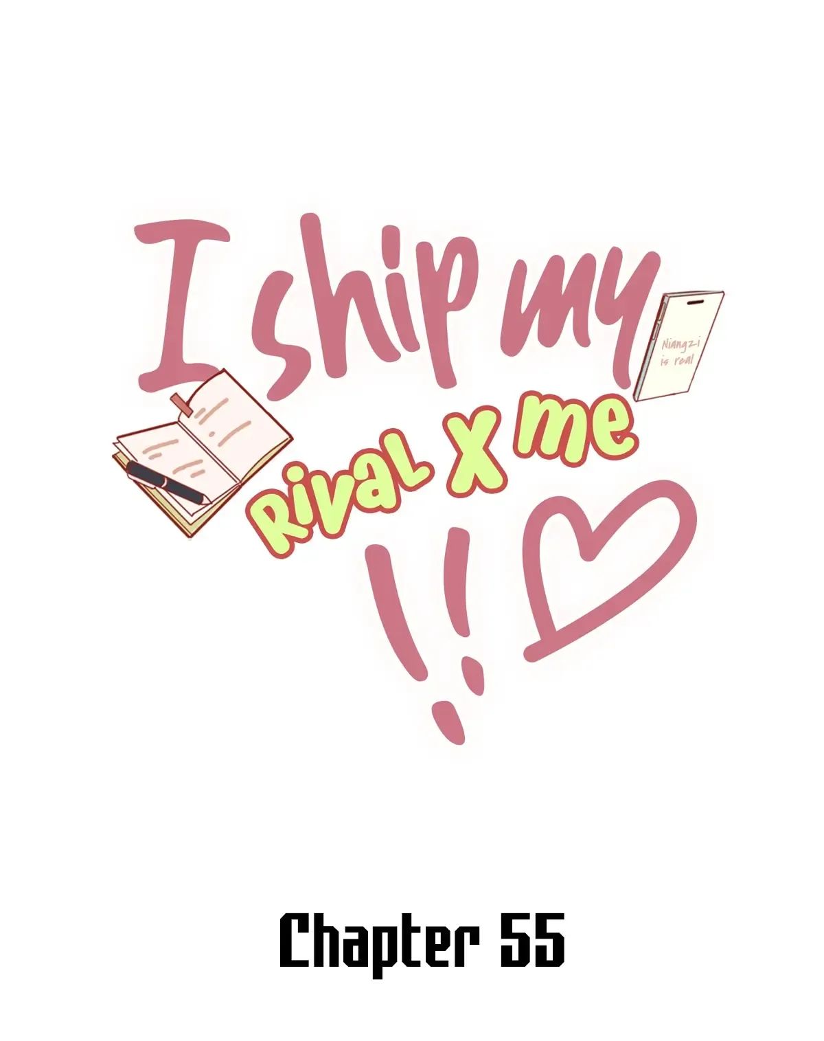 Read I Ship My Rival x Me chapter 55 image 1 on Lezhin
