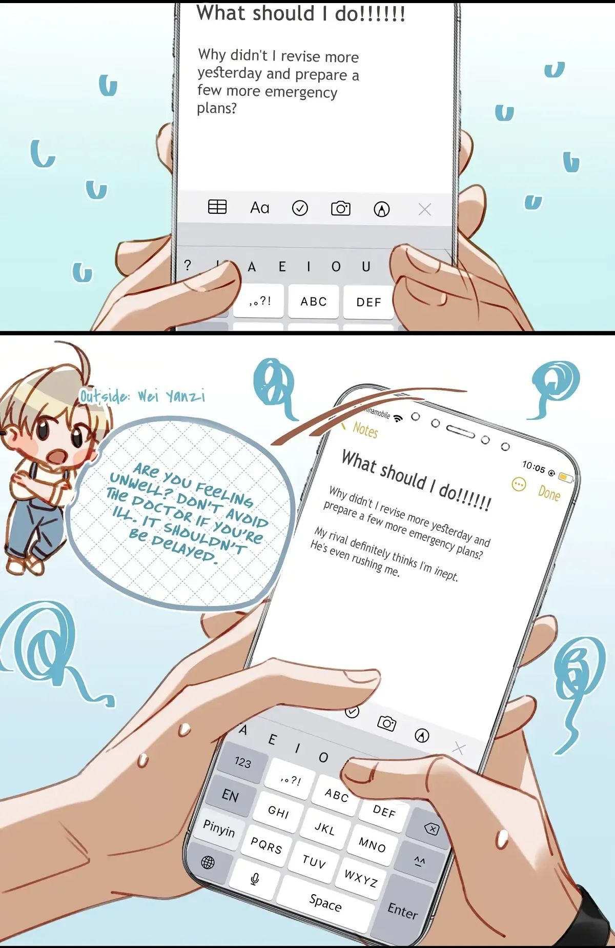 Read I Ship My Rival x Me chapter 55 image 7 on Lezhin
