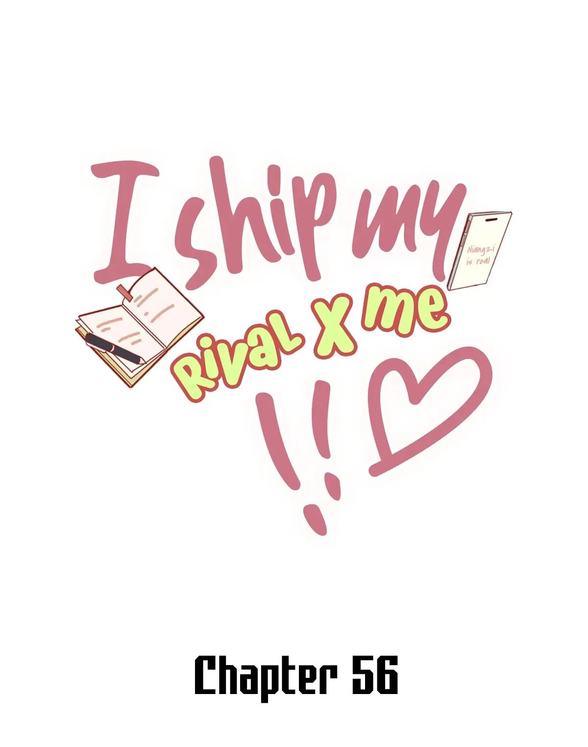 Read I Ship My Rival x Me chapter 56 image 1 on Lezhin