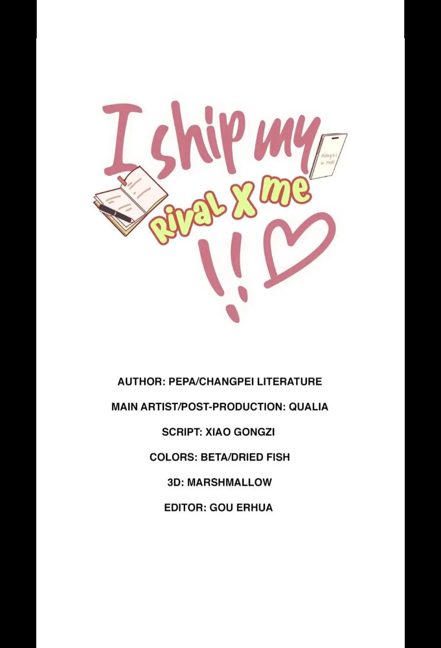 Read I Ship My Rival x Me chapter 92 image 1 on Lezhin