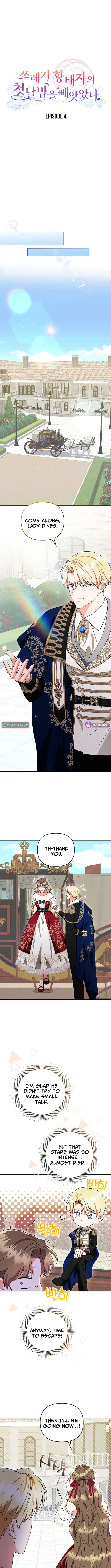 I Stole the Trash Crown Prince’s First Night Chapter 4 page 6 - 