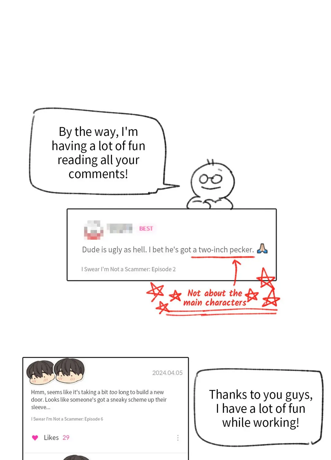I Swear I'm Not a Scammer! Chapter 24.5 page 10 - 