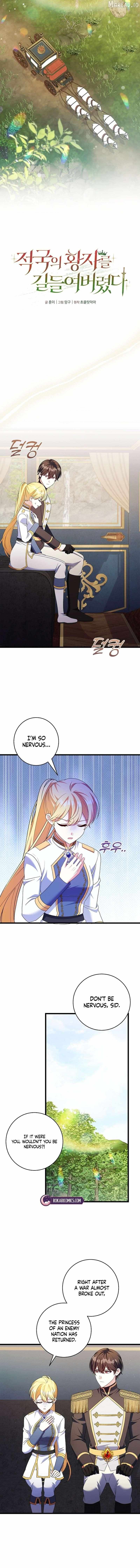 Read I Tamed the Enemy Prince chapter 49 image 4 on Lezhin