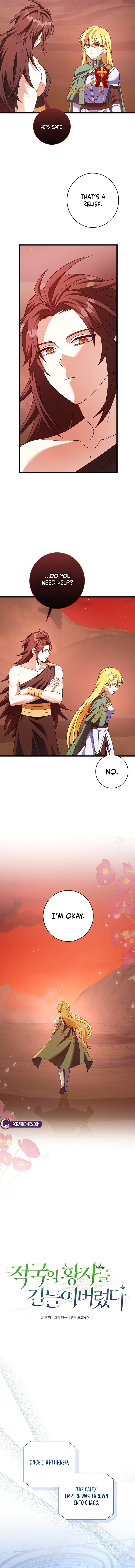 Read I Tamed the Enemy Prince chapter 56 image 7 on Lezhin