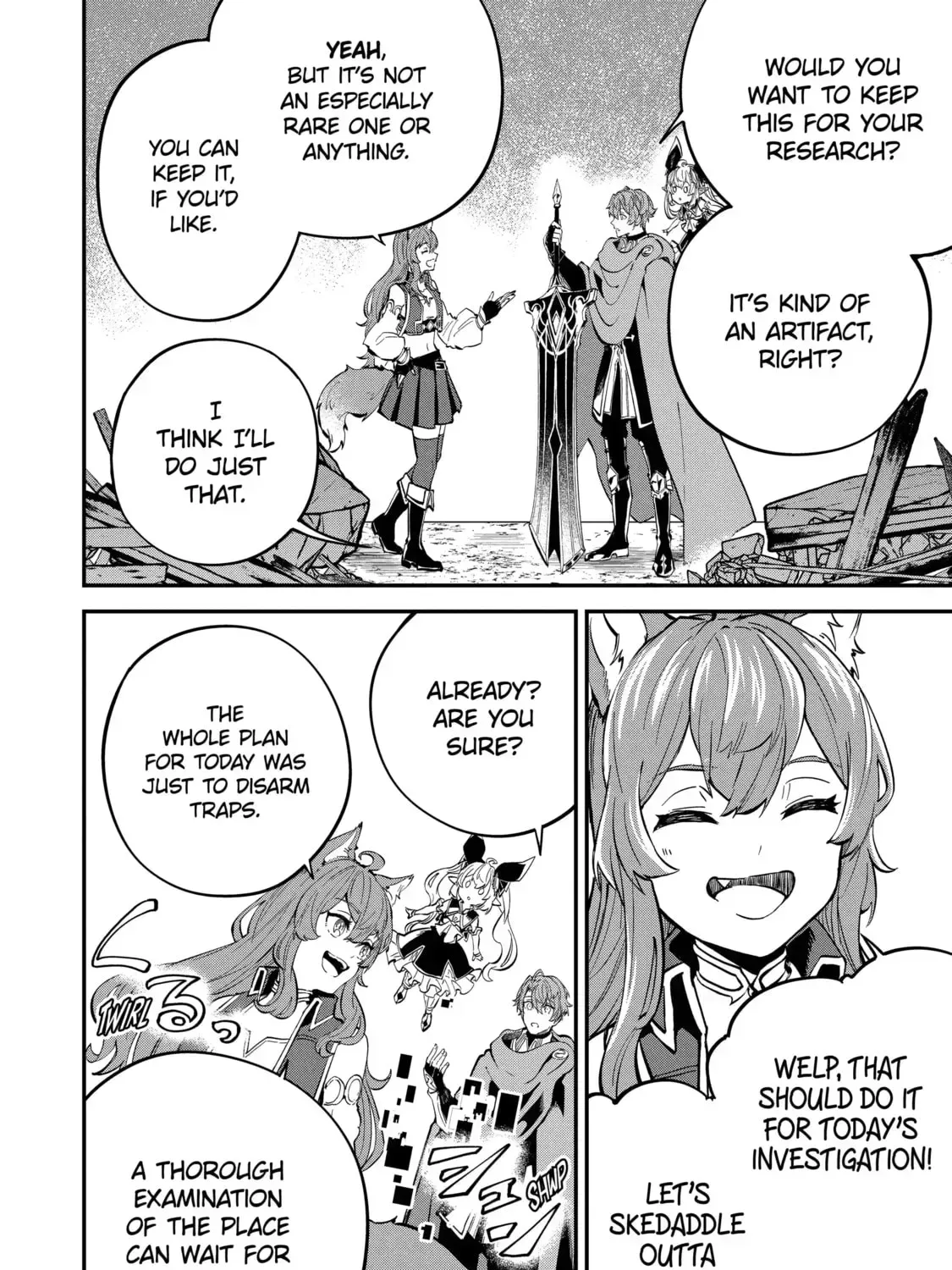 I Think I'll Cheat to Become a Spellsword in Another World Chapter 69 page 19 - 