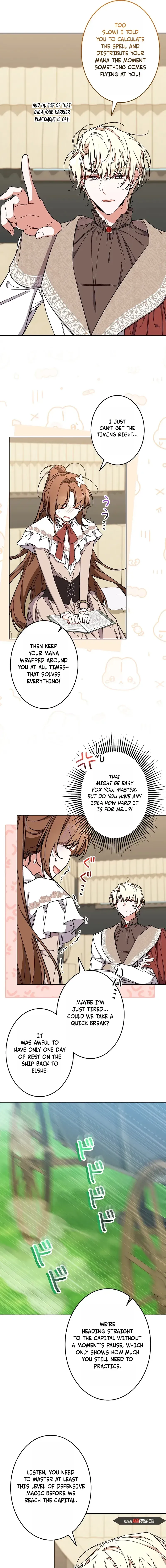 I thought i'd be saved when my husband died Chapter 55 page 5 - 