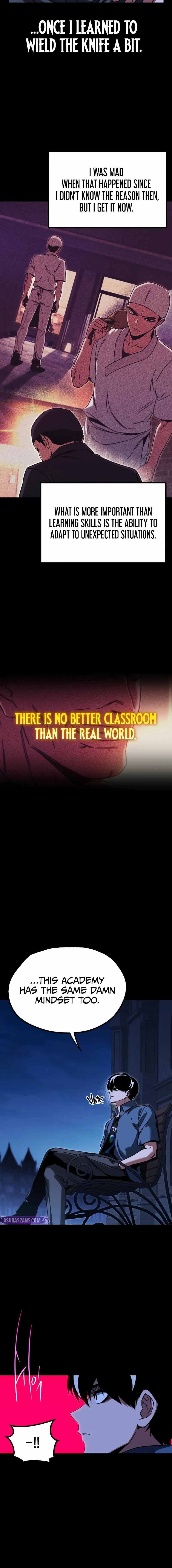 I Took over The Academy With a Single Sashimi Knife Chapter 62 page 7 - 