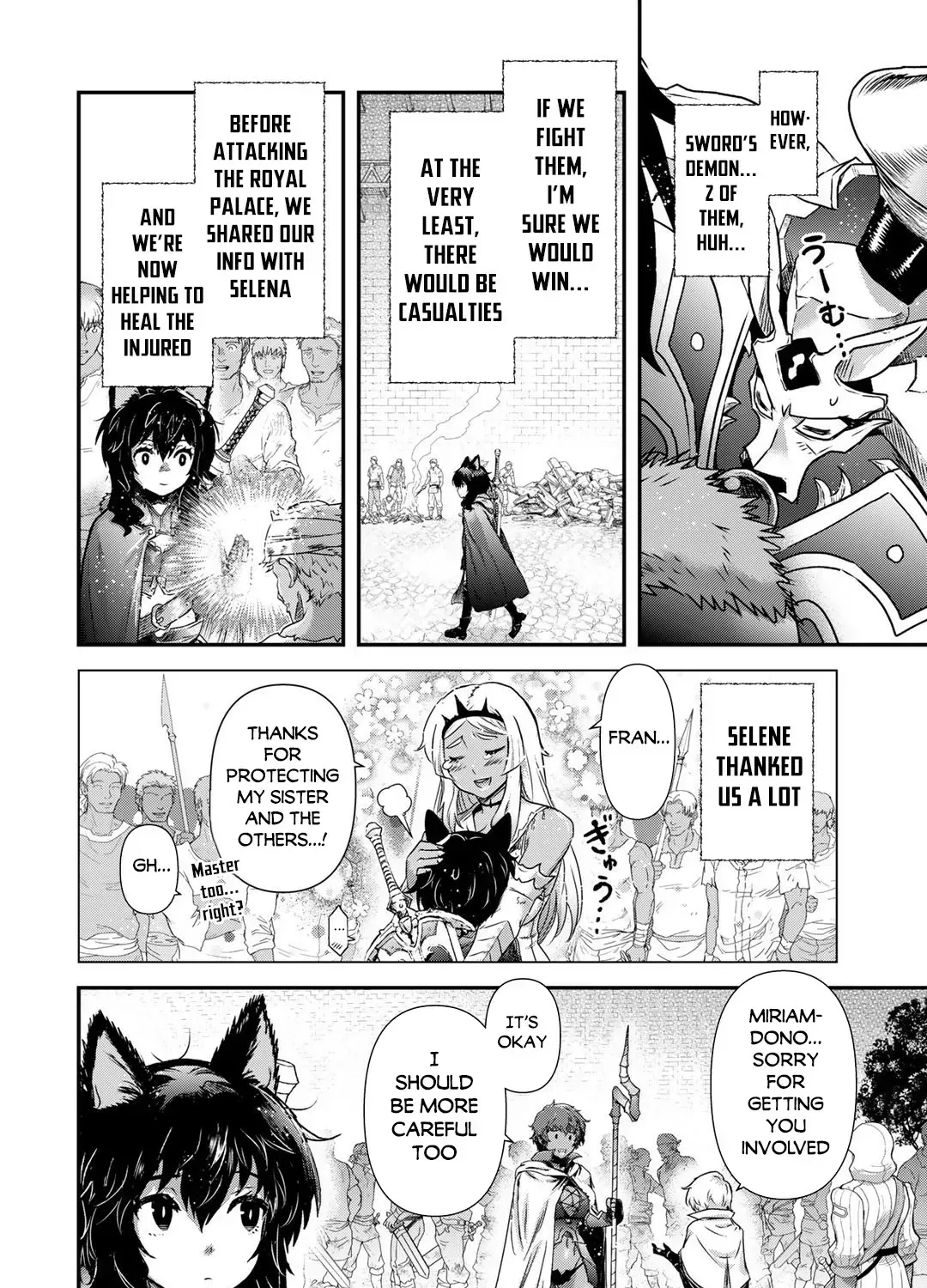 I Was a Sword When I Reincarnated (MangaToon) Chapter 55 page 34 - 