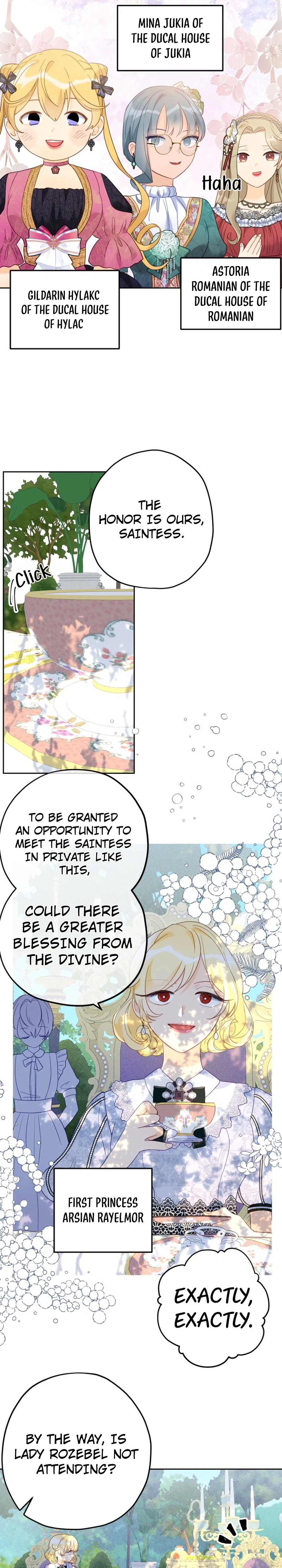 I, Who Am Ignorant of This World, Became a Princess Chapter 40 page 23 - 