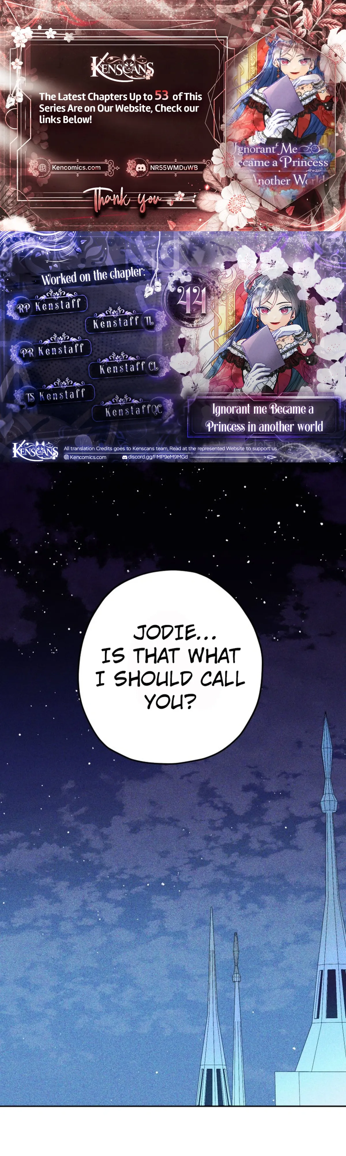 I, Who Am Ignorant of This World, Became a Princess Chapter 44 page 1 - 