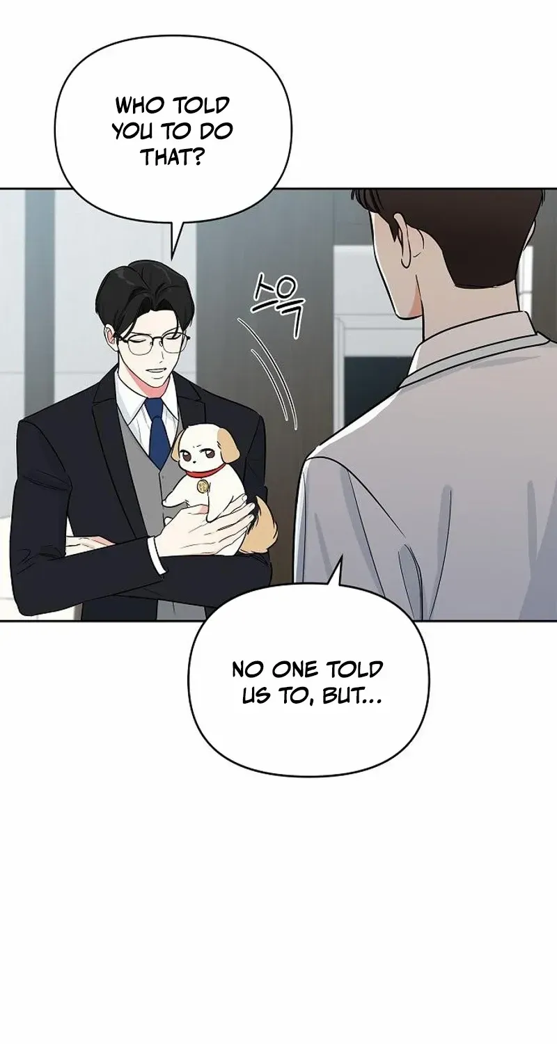 I will be your dog, President Chapter 21 page 56 - 