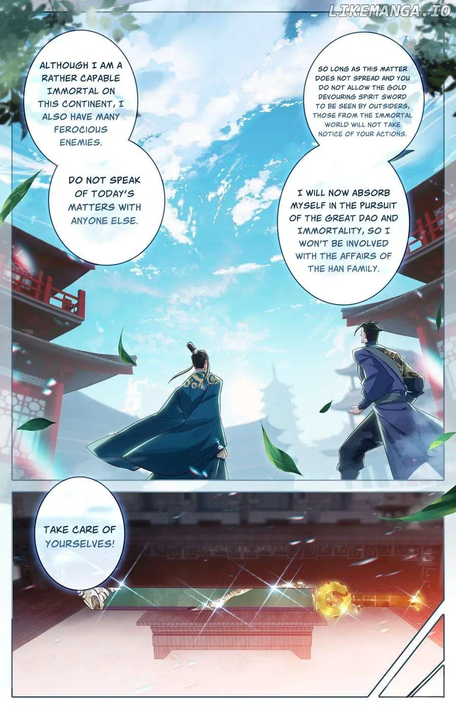 Read I Will Become an Immortal chapter 311 image 14 on Lezhin