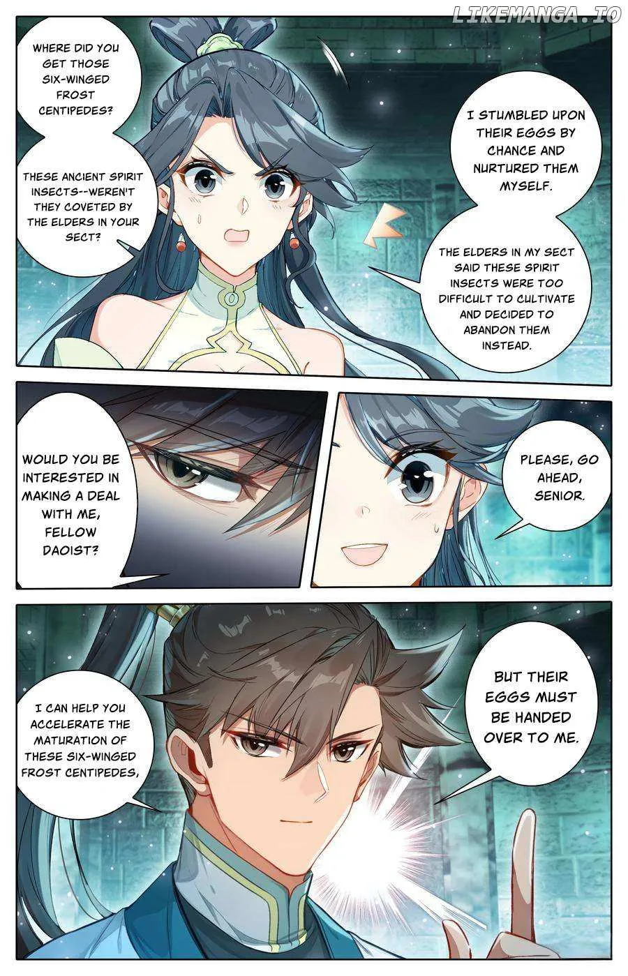 Read I Will Become an Immortal chapter 313 image 16 on Lezhin