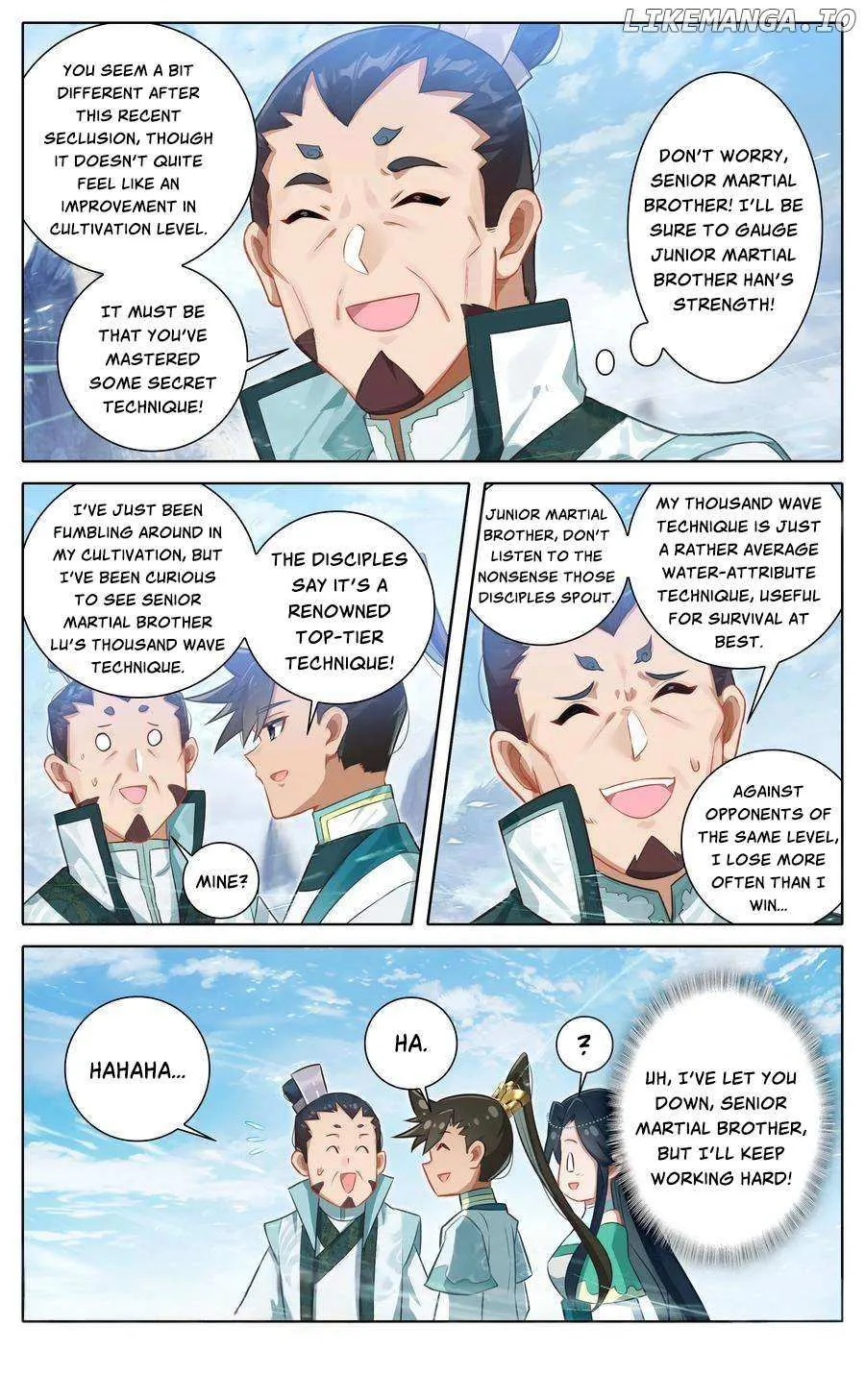 Read I Will Become an Immortal chapter 314 image 19 on Lezhin