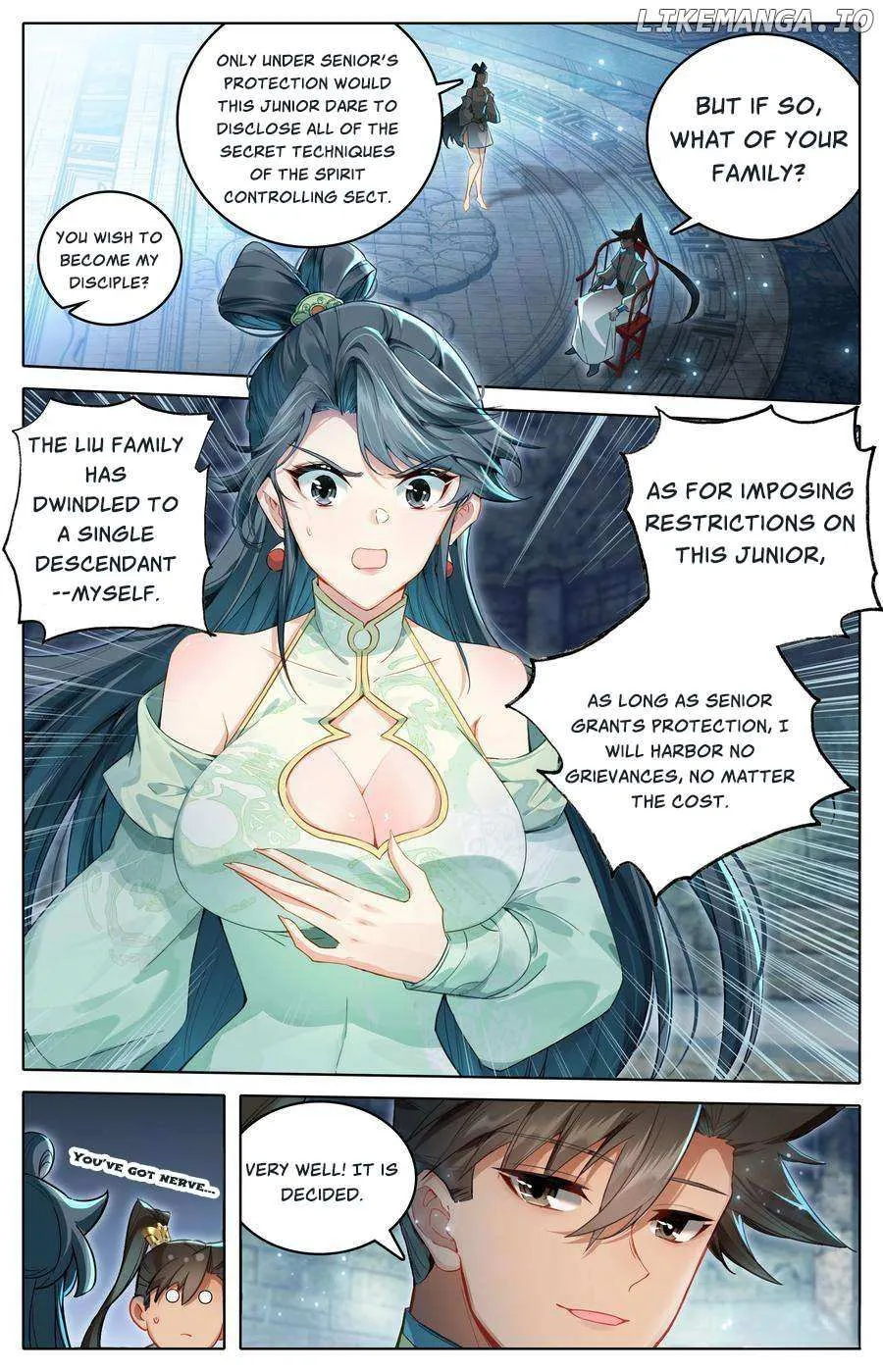 Read I Will Become an Immortal chapter 314 image 4 on Lezhin