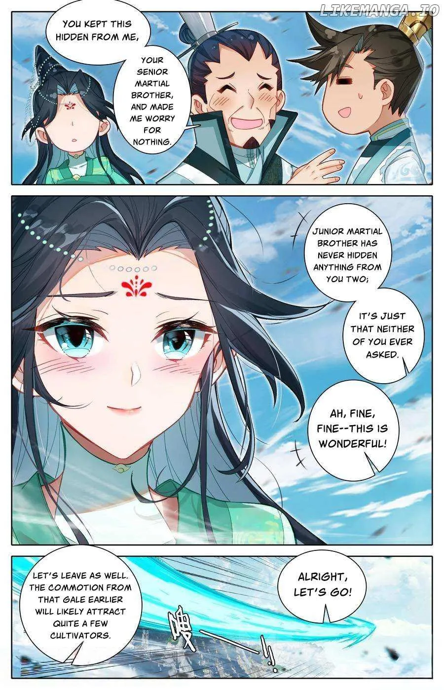 Read I Will Become an Immortal chapter 316 image 10 on Lezhin