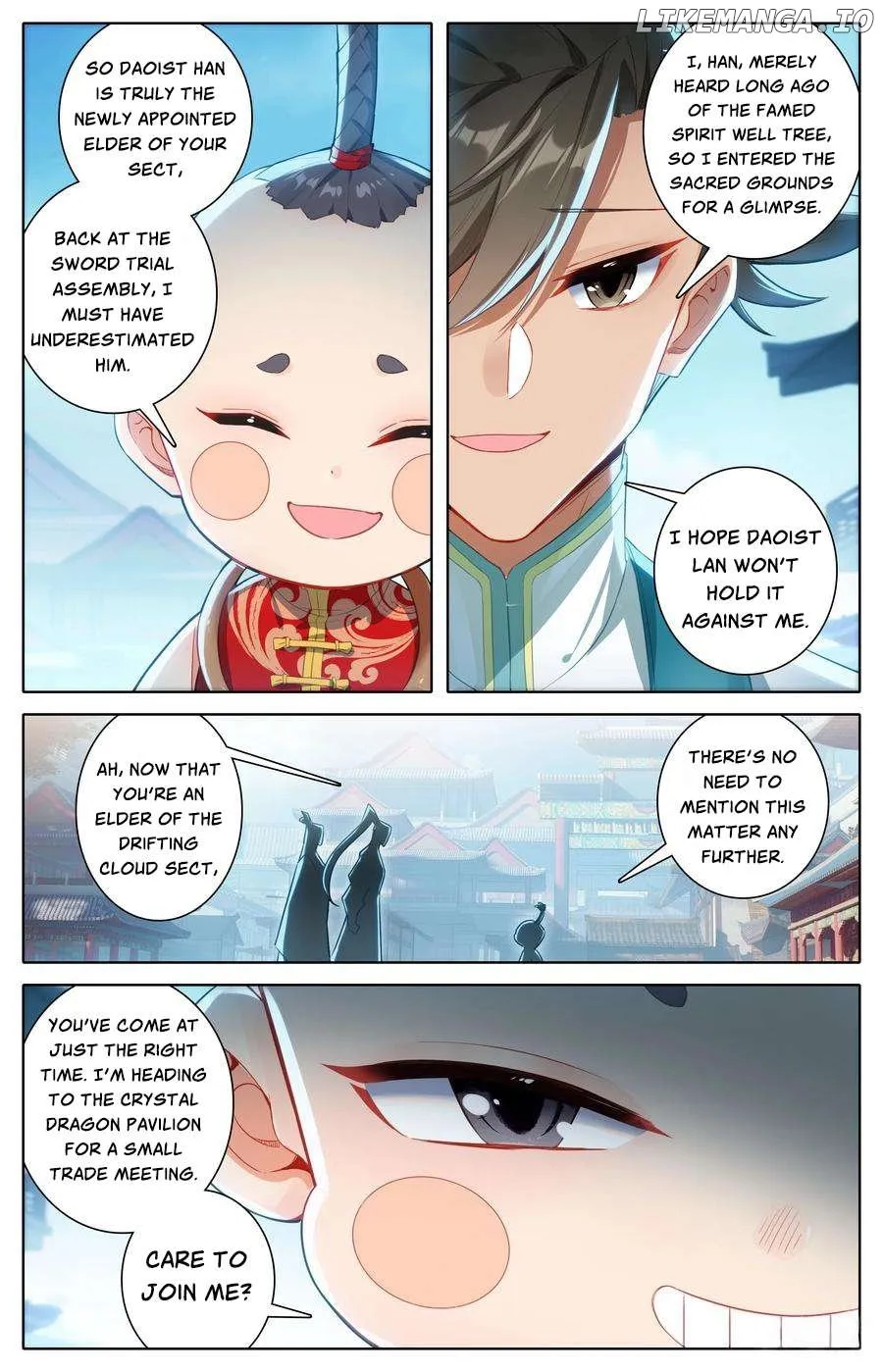 Read I Will Become an Immortal chapter 316 image 13 on Lezhin