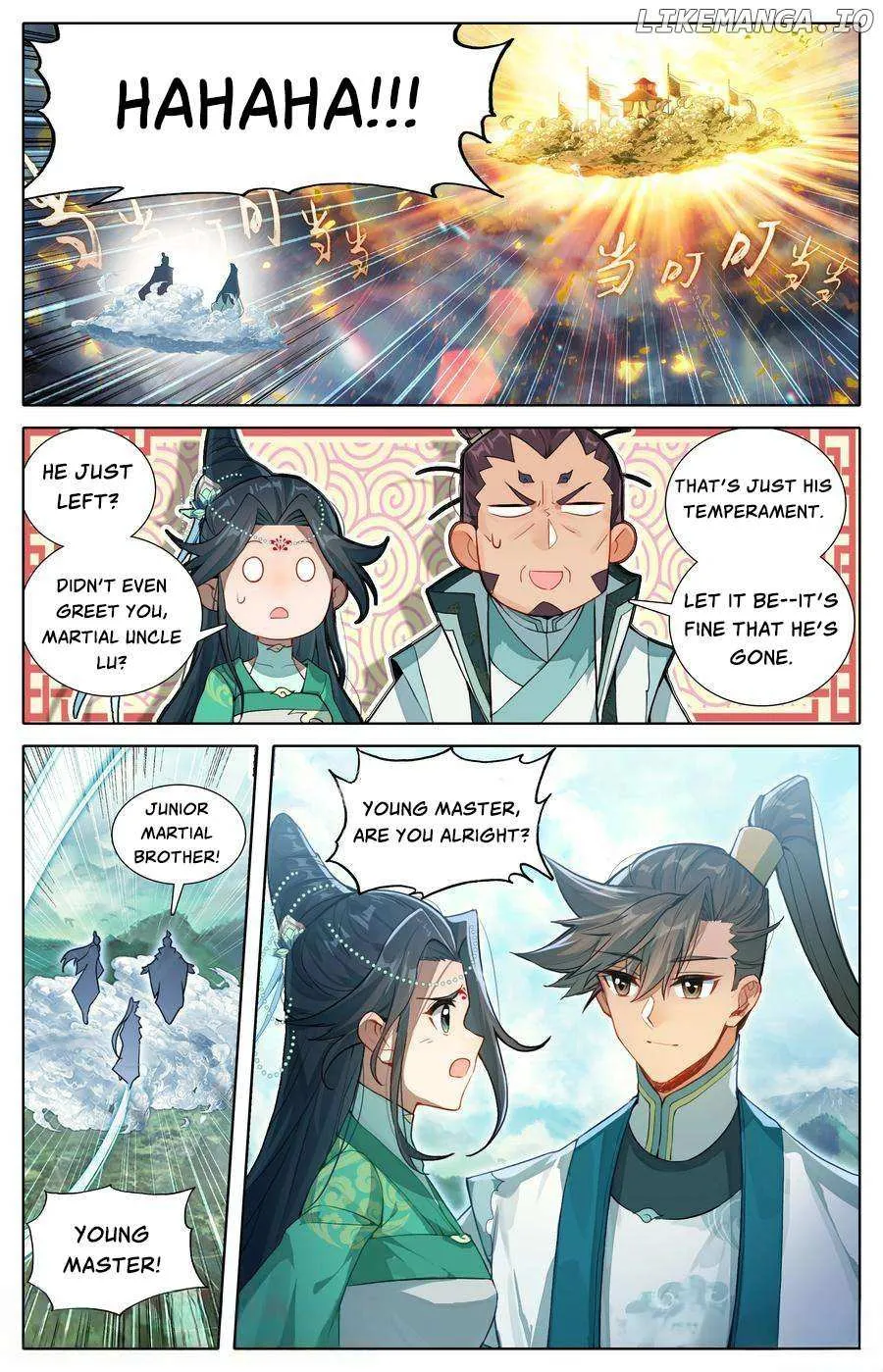 Read I Will Become an Immortal chapter 316 image 8 on Lezhin