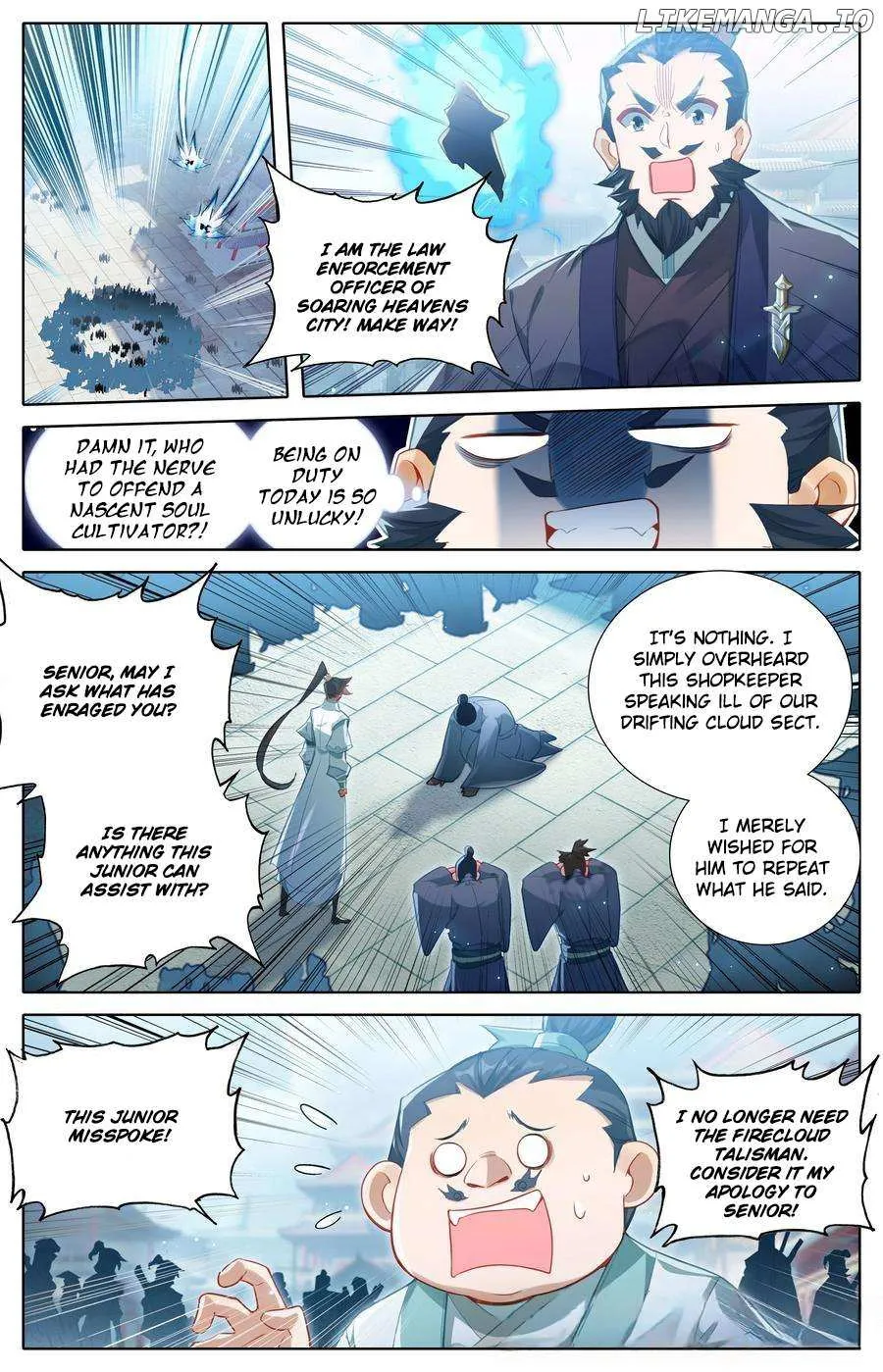 Read I Will Become an Immortal chapter 319 image 4 on Lezhin