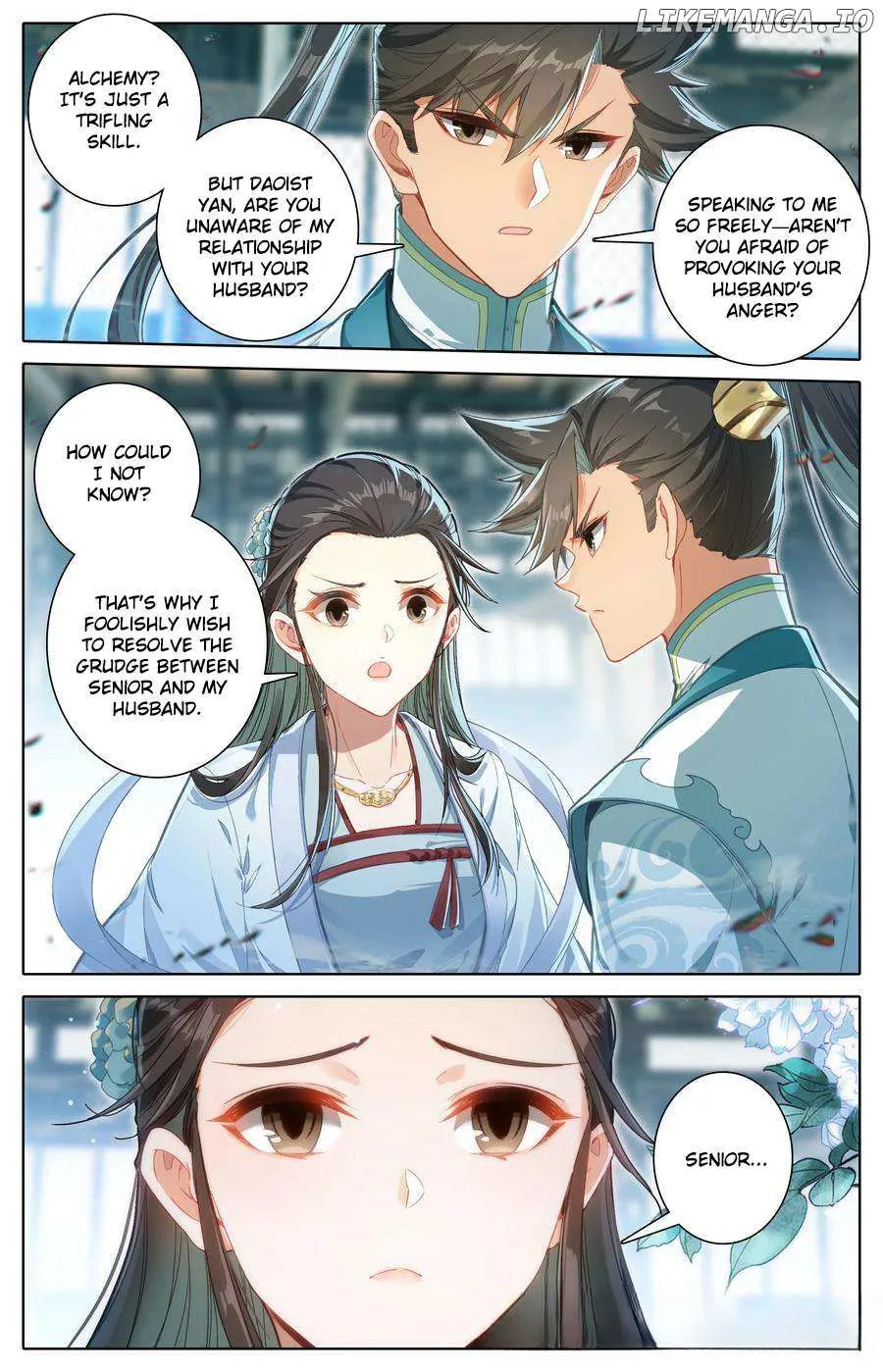 Read I Will Become an Immortal chapter 323 image 16 on Lezhin