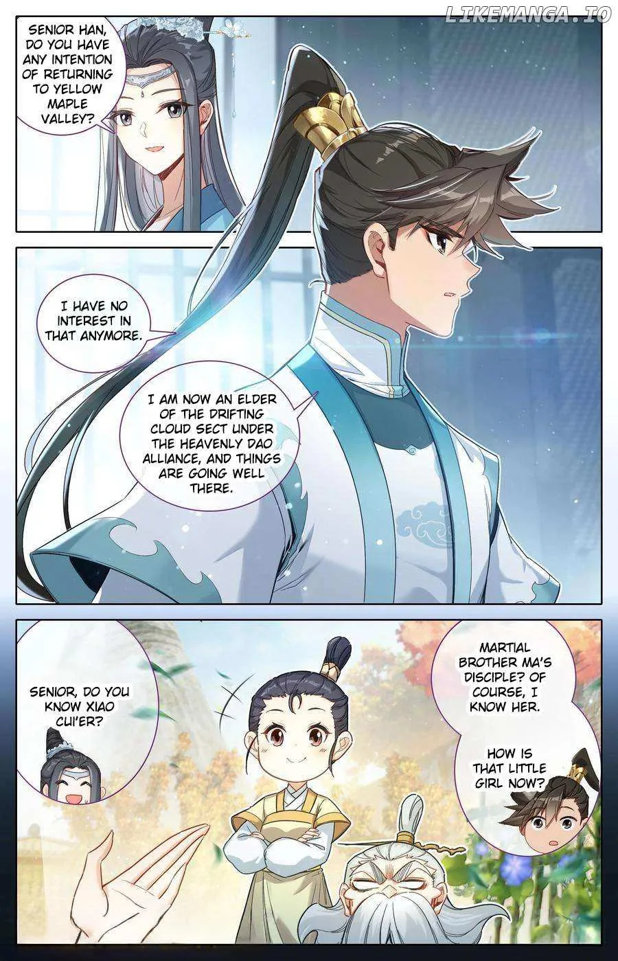 Read I Will Become an Immortal chapter 327 image 8 on Lezhin