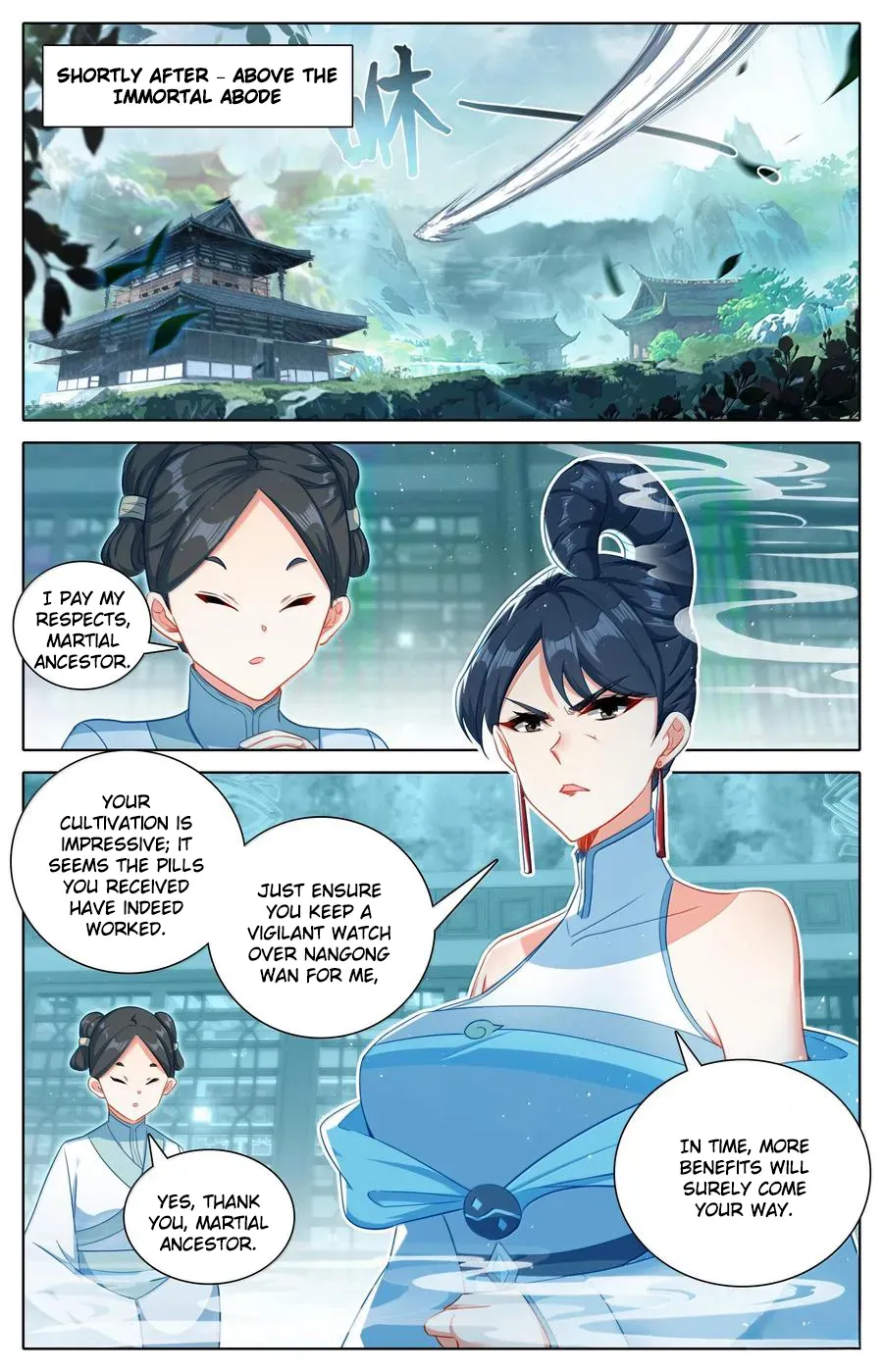 Read I Will Become an Immortal chapter 329 image 8 on Lezhin