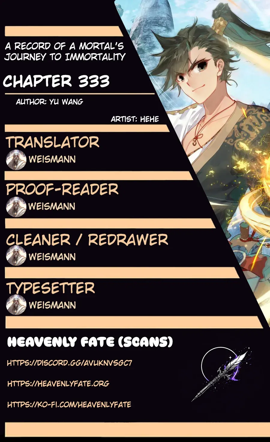 Read I Will Become an Immortal chapter 333 image 1 on Lezhin