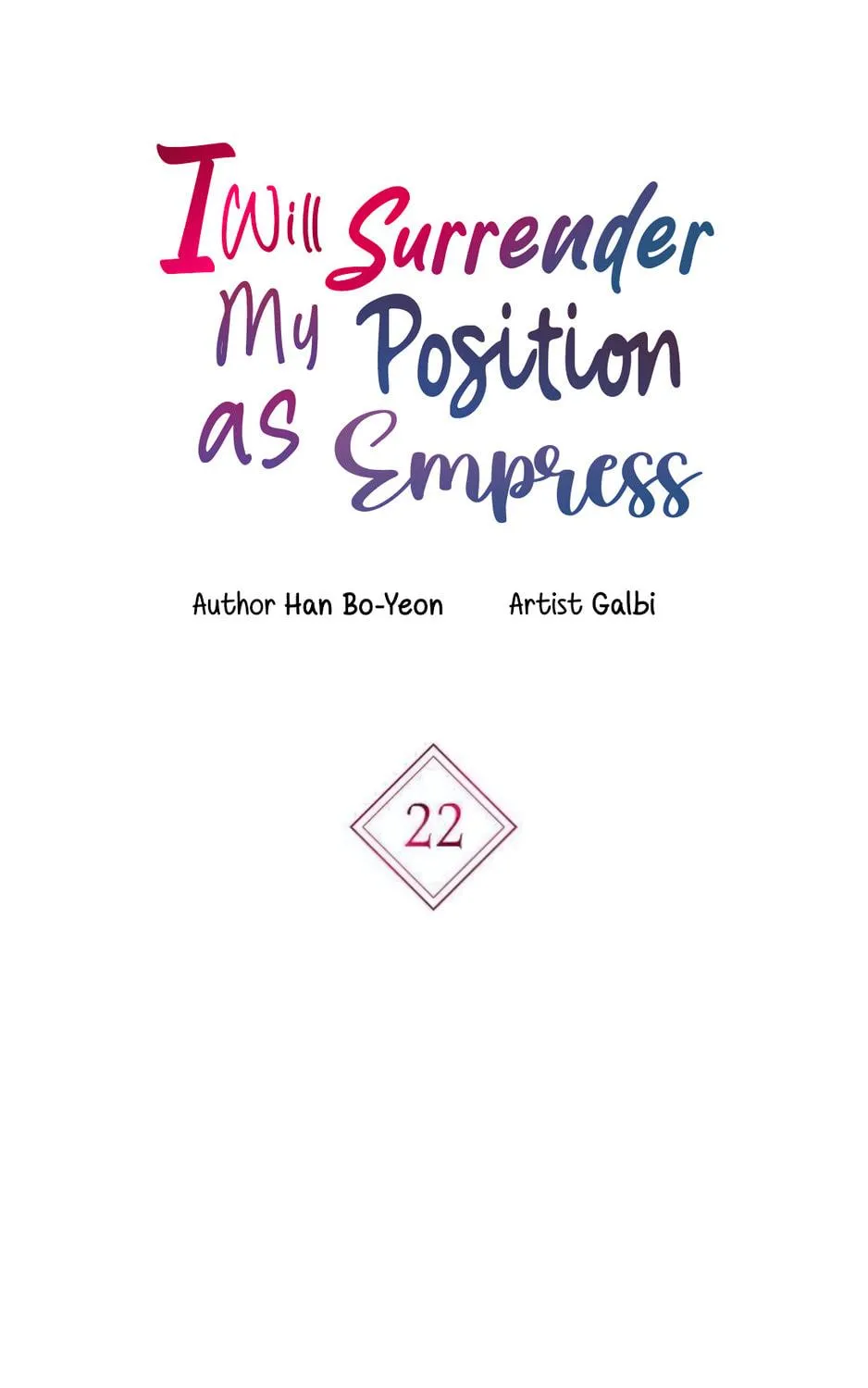 I Will Give Up the Position as the Empress Chapter 22 page 68 - 