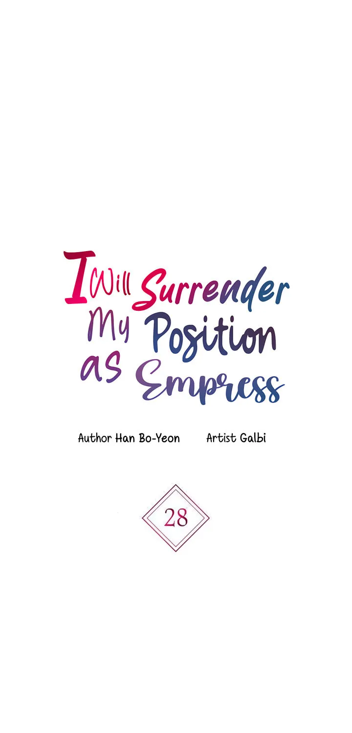I Will Give Up the Position as the Empress Chapter 28 page 17 - 