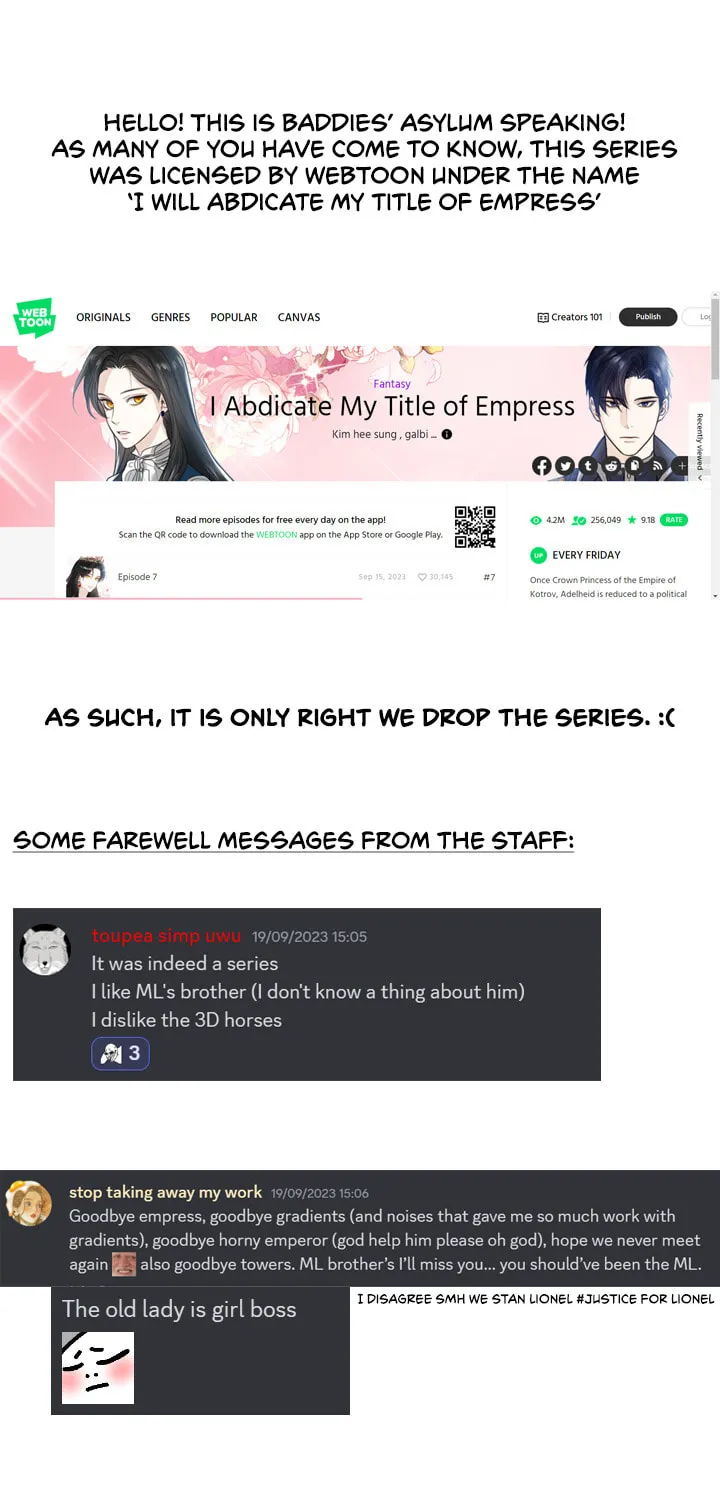 I Will Give Up the Position as the Empress Chapter 30 page 123 - 