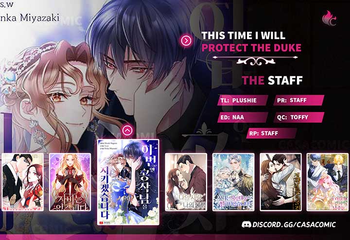 Read I Will Protect The Duke This Time chapter 12 image 1 on Lezhin