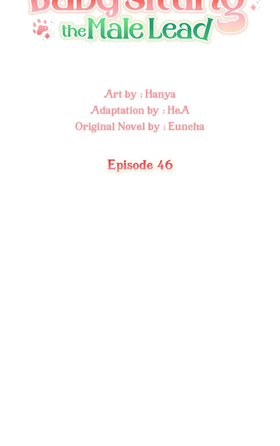 I will temporarily protect the male lead Chapter 46 page 32 - 