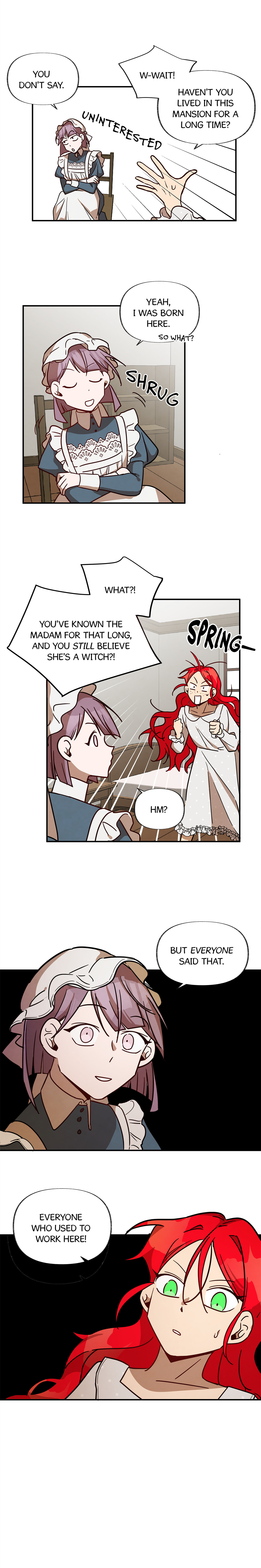 I Work at a Witch's Mansion Chapter 15 page 8 - 
