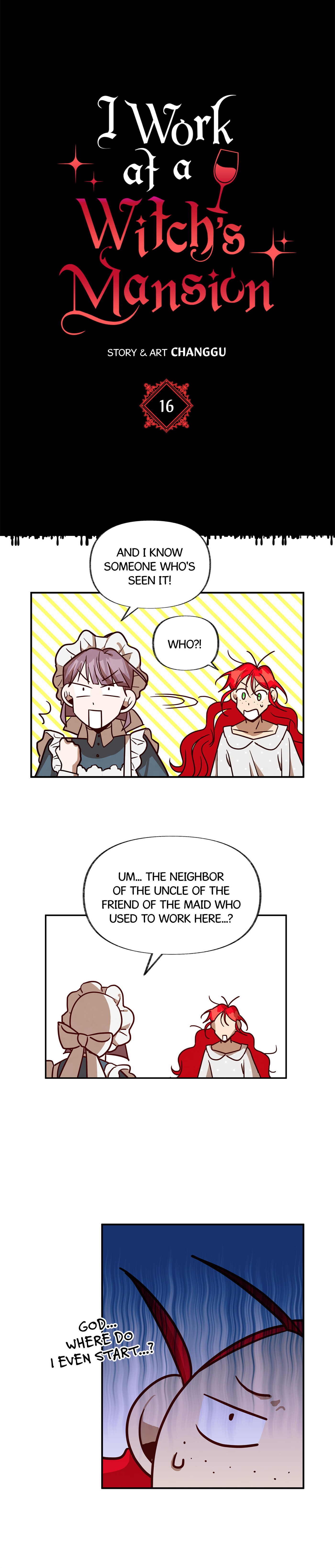 I Work at a Witch's Mansion Chapter 16 page 3 - 