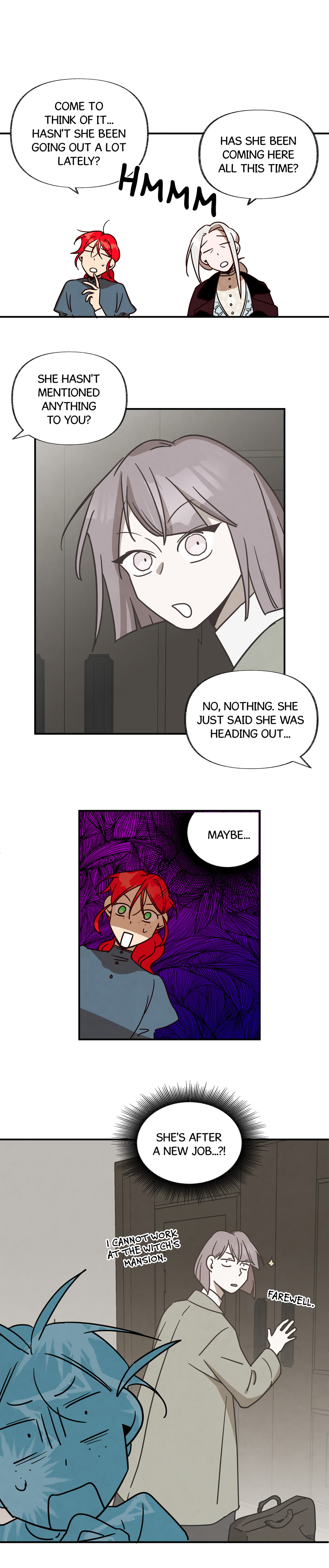 I Work at a Witch's Mansion Chapter 21 page 17 - 