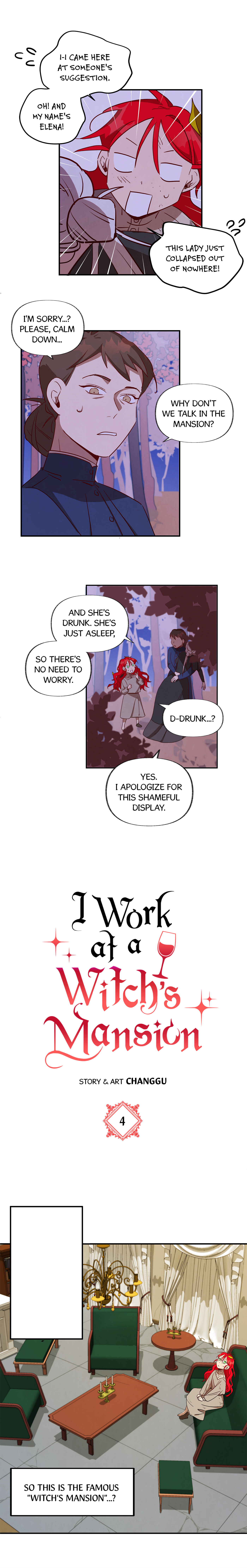 I Work at a Witch's Mansion Chapter 4 page 6 - 