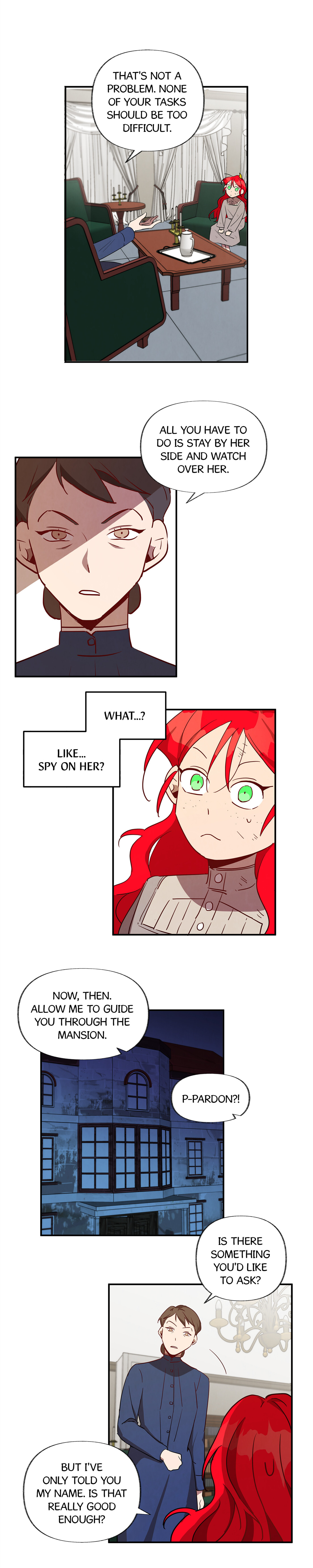 I Work at a Witch's Mansion Chapter 4 page 9 - 