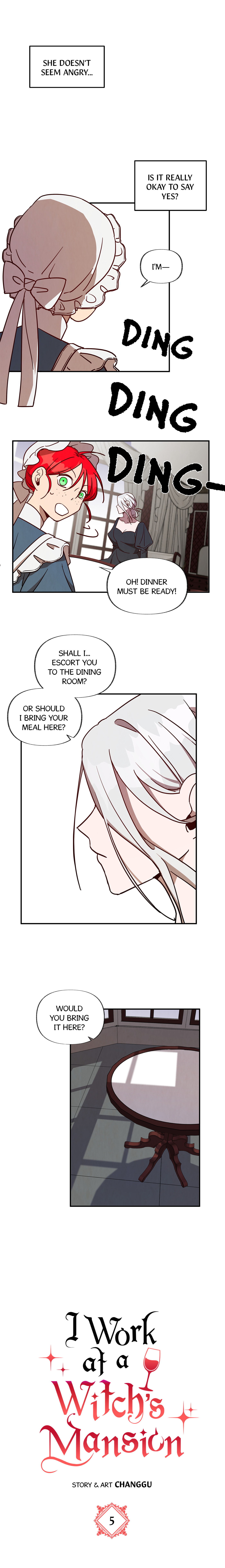 I Work at a Witch's Mansion Chapter 5 page 8 - 