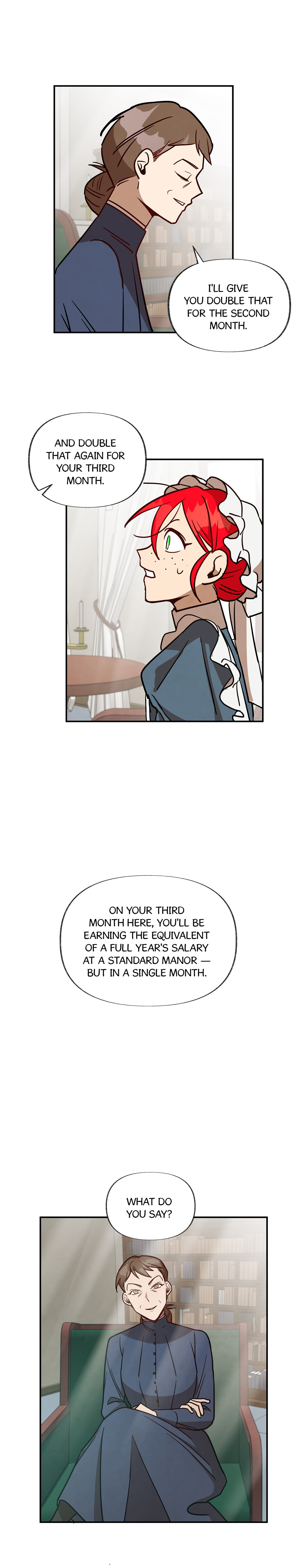 I Work at a Witch's Mansion Chapter 8 page 21 - 