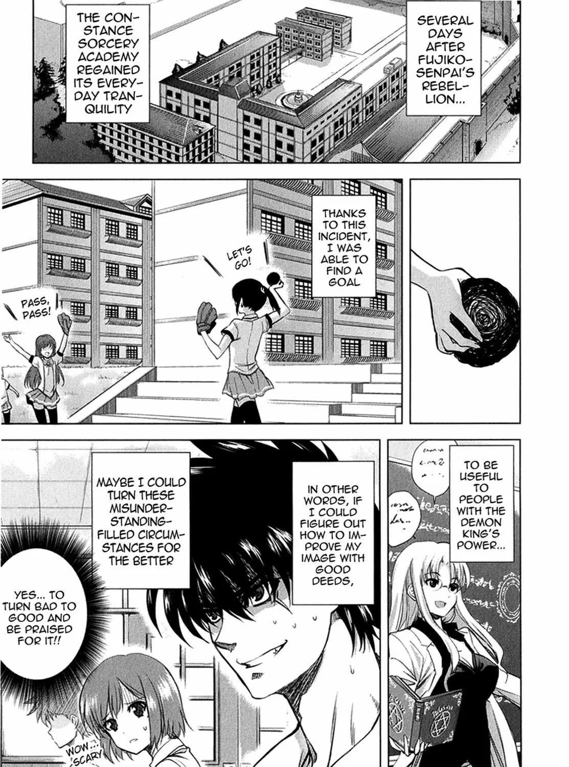 Read Ichiban Ushiro no Daimaou chapter 19 image 9 on Lezhin