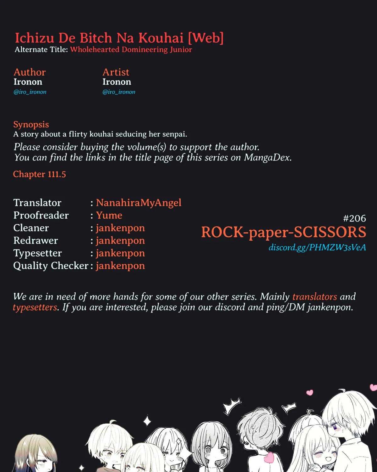 Read Ichizu Bitch-Chan (Web) chapter 115.5 image 4 on Lezhin