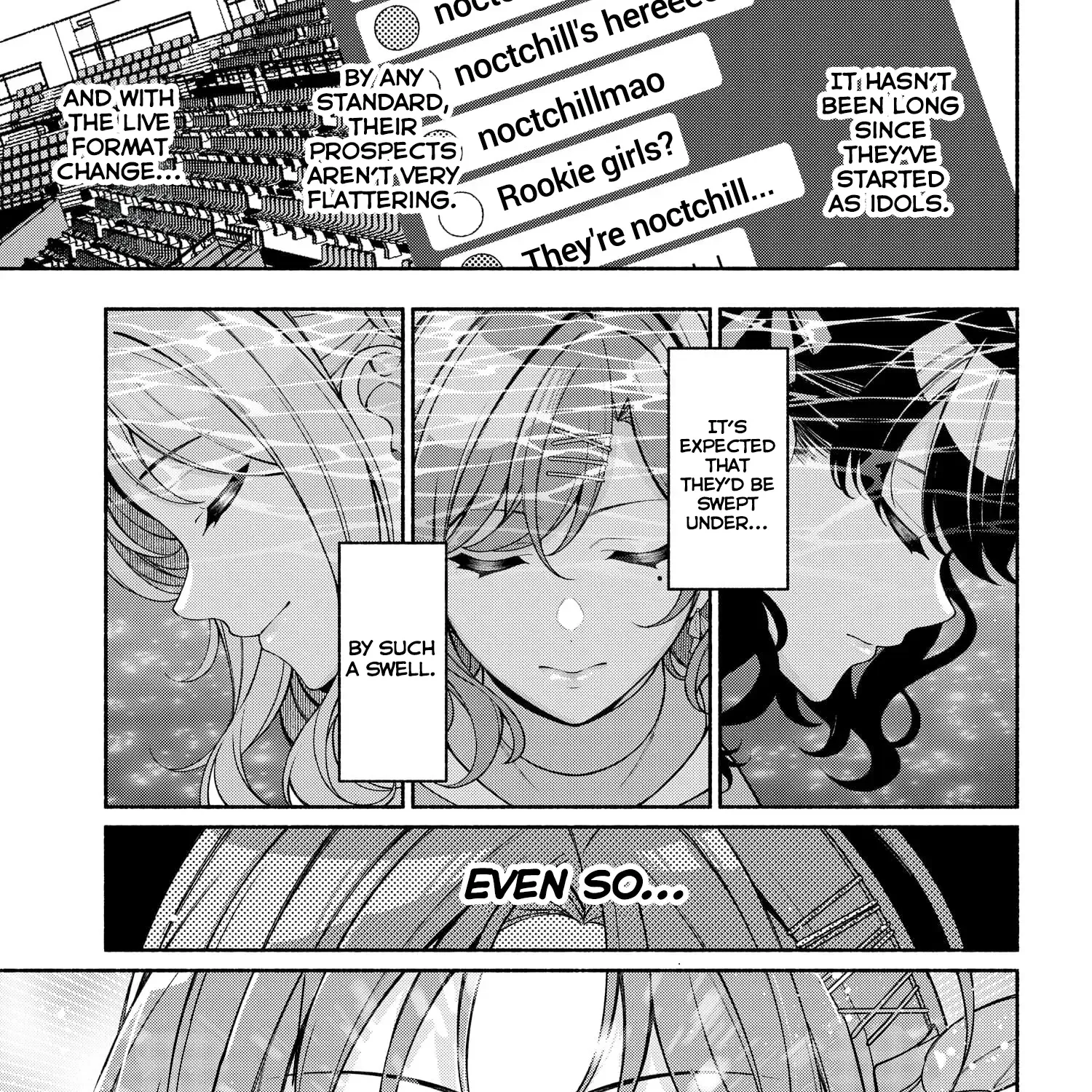 Read Idolmaster Shiny Colors Coherent Light chapter 12.1 image 8 on Lezhin